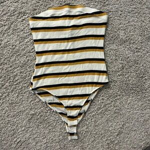 Striped Body Suit